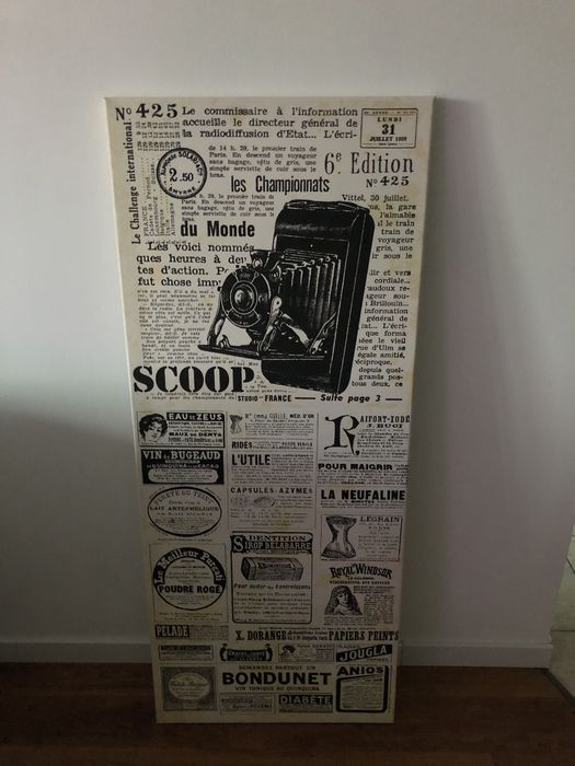 Komplet zegar+obraz/plakat