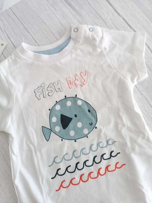 T-shirt NOVA menino 3/6m