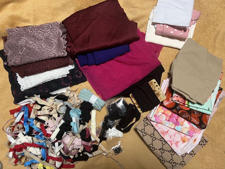 Тканина, фурнітура для білизни