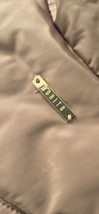 Kurtka zimowa damska długa Mohito 34 XS brązowa