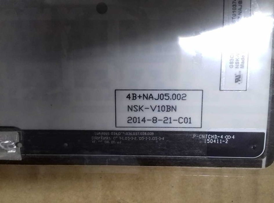 Teclados para portátil Toshiba