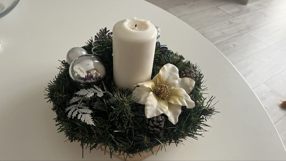 Різдвяний новорічний вінок