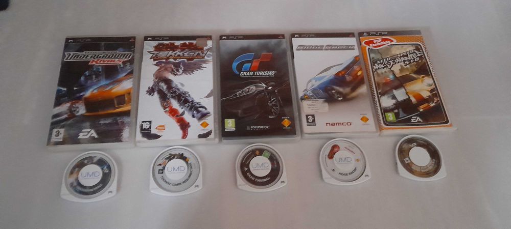 Jogos PSP UMD  4 unidades