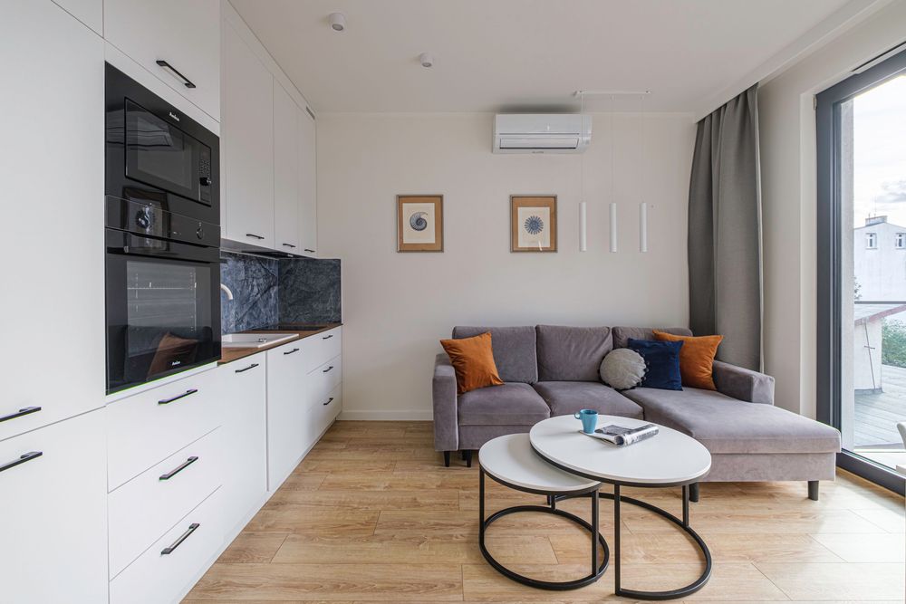 Nowy Apartament Sopot 5 min do Plaży 2 Sypialnie Balkon Parking Nocleg w Sopocie 3 pokoje