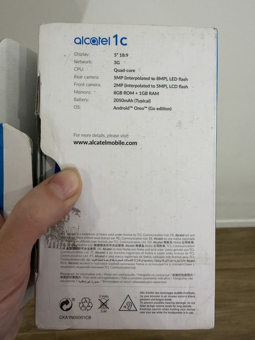 Telefon Alcatel 1C 2019