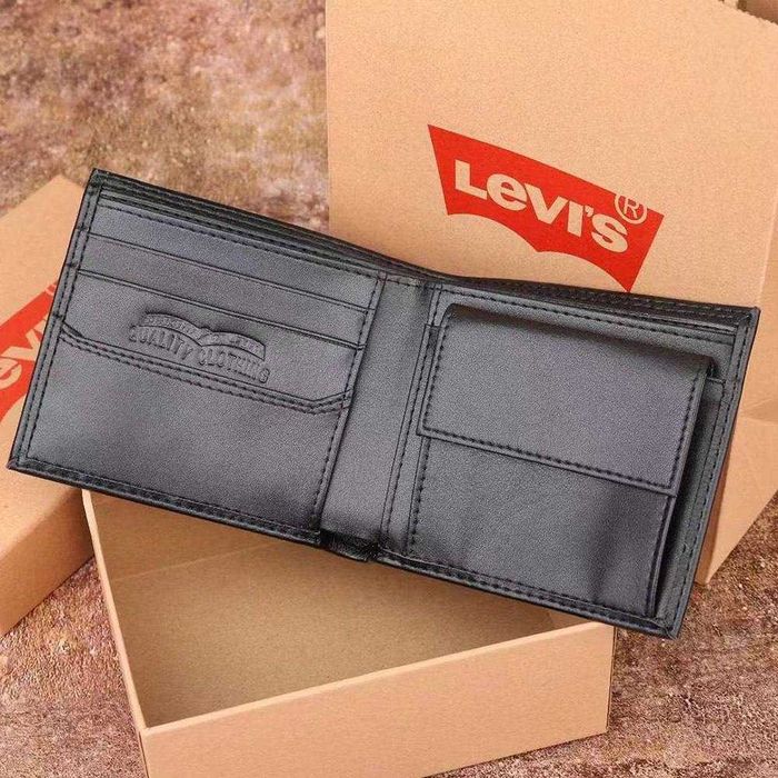 Кошелек с натуральной кожи Levis, гаманець Levis