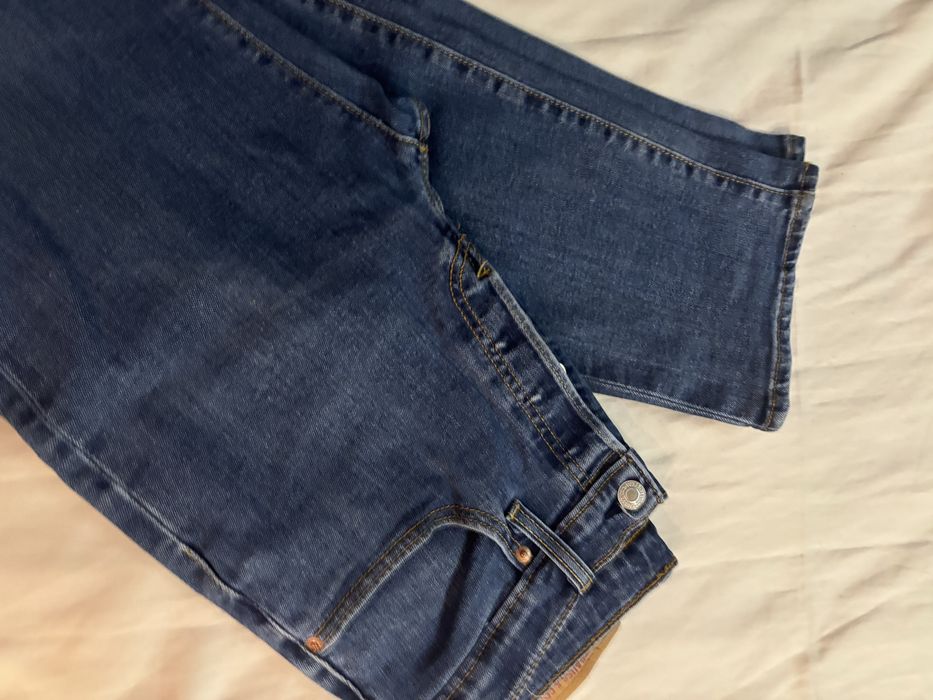 Calça ganga Levis - azul escuro, 16 anos/ XS