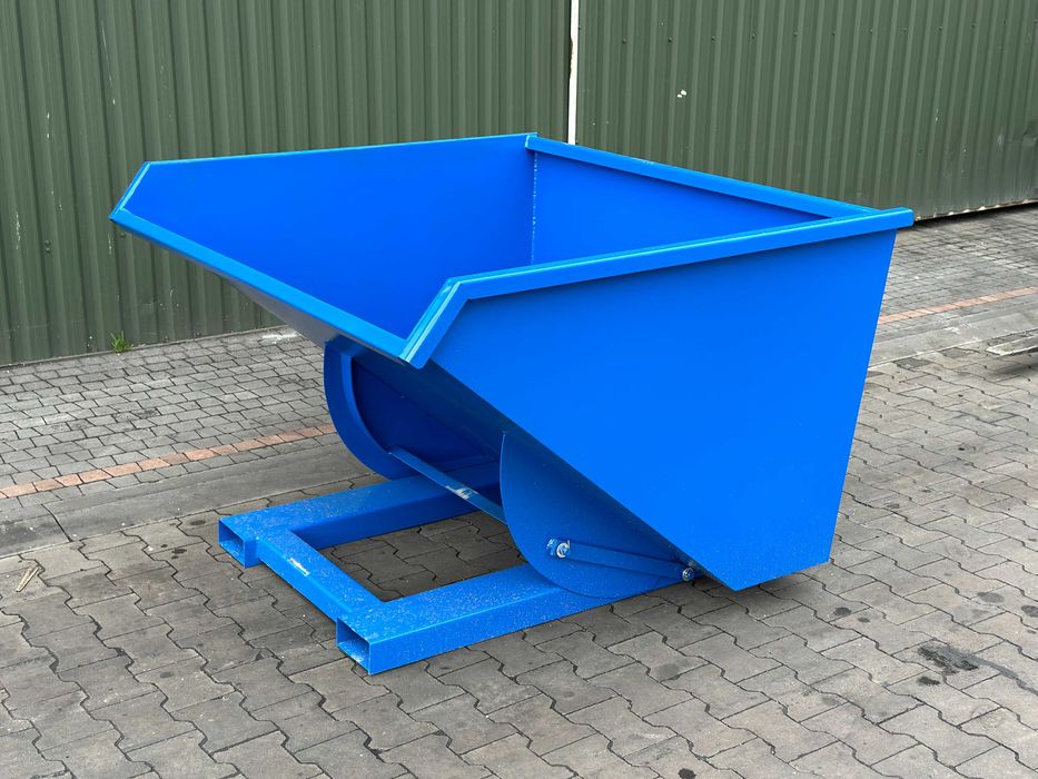 Koleba samowyładowcza 1,5 m3 Kontener Pojemnik do wózka odpady