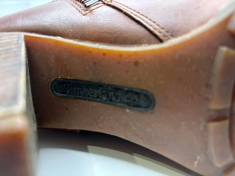 Botki skórzane wodoodporne Timberland Rozmiar 39
