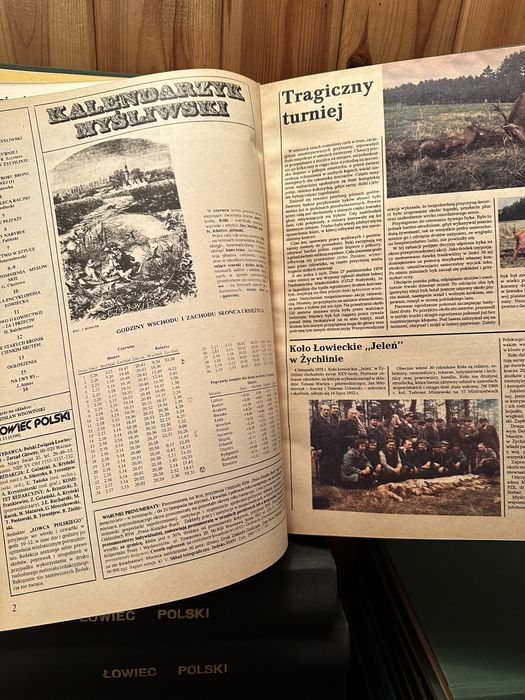 Łowiec Polski lata archiwalne