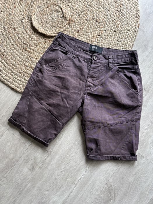 Fioletowe dżinsowe szorty krótkie spodenki Big Star męskie W28