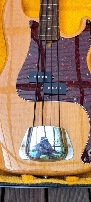 Maskownica osłona mostka basu oryginalna z lat '70 Greco Fresher Fernandes Yamaha Tokai Aria Gneco