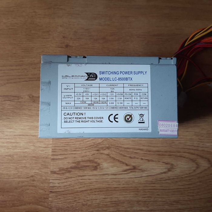 Switching power supply lc 8500 btx64552292773635121