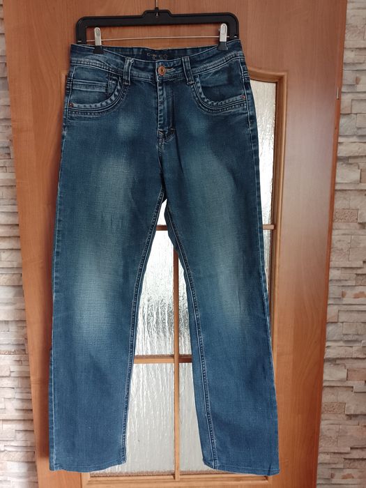 Spodnie męskie jeansowe