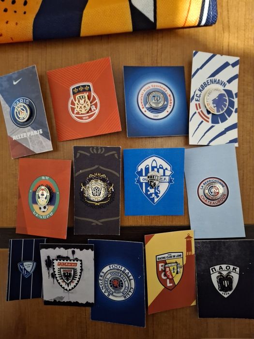 Pins Clubes de Futebol