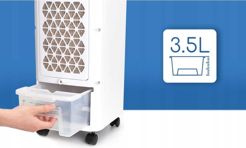 Klimatyzator klimator klimatyzer przenośny 3w1 Aigostar Olaf 330100TRA