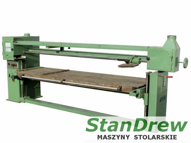 Szlifierka długotaśmowa do drewna SAFO DZJA 250, wbudowany odciąg