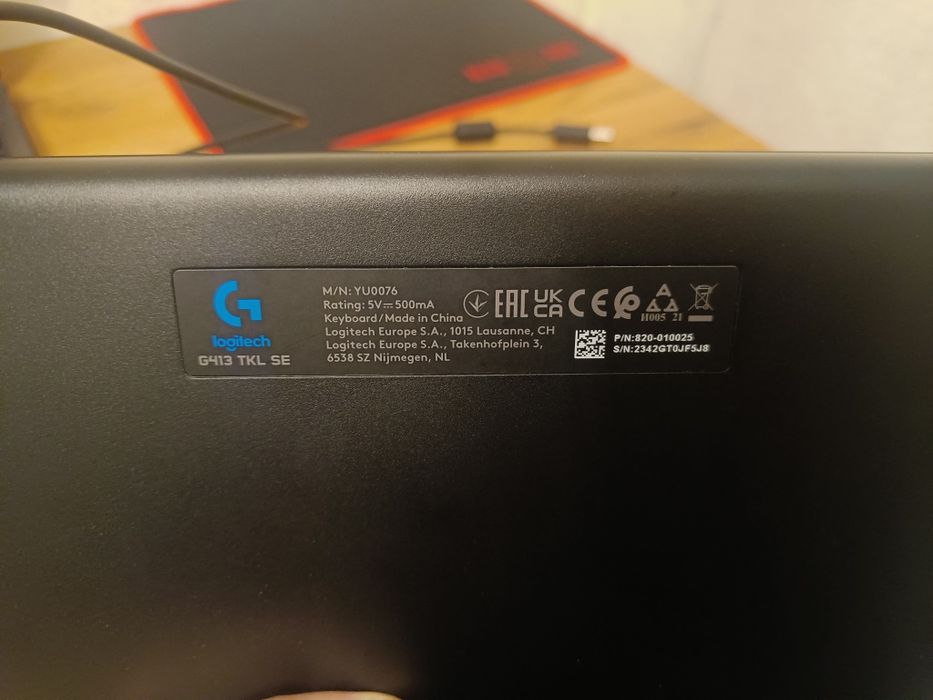 Механічна клавіатура Logitech g413 tkl se. Стан ідеал (майже нова)
