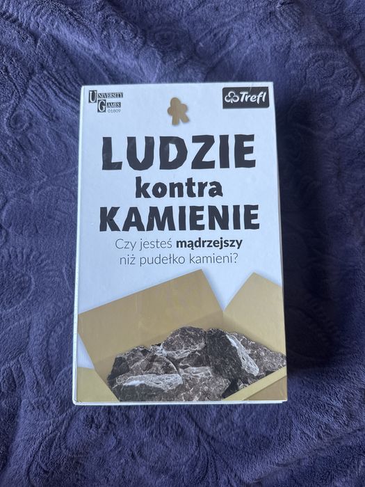 Ludzie kontra kamienie, gra Trefl, nowa, zafoliowna