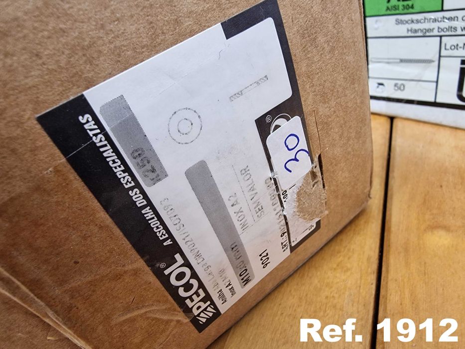 Parafusos de Suspensão Schäfer,  Porcas, Anilhas Aba Larga