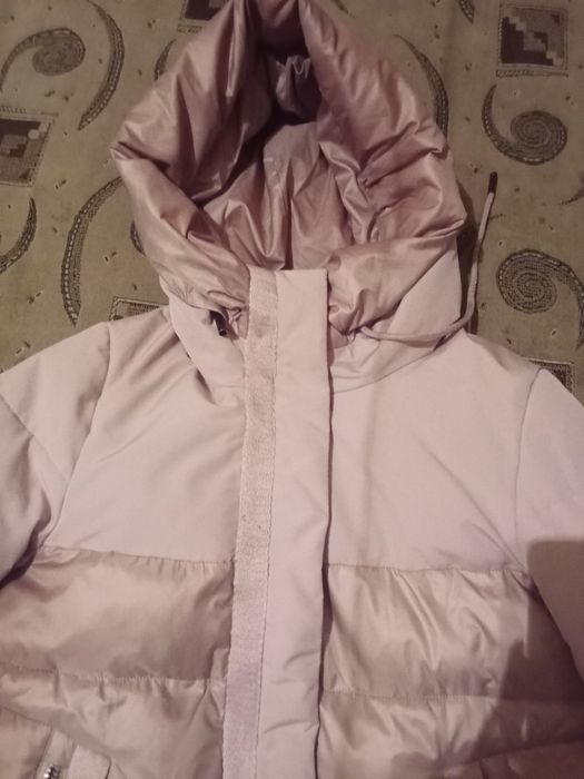 Зимова куртка рожева