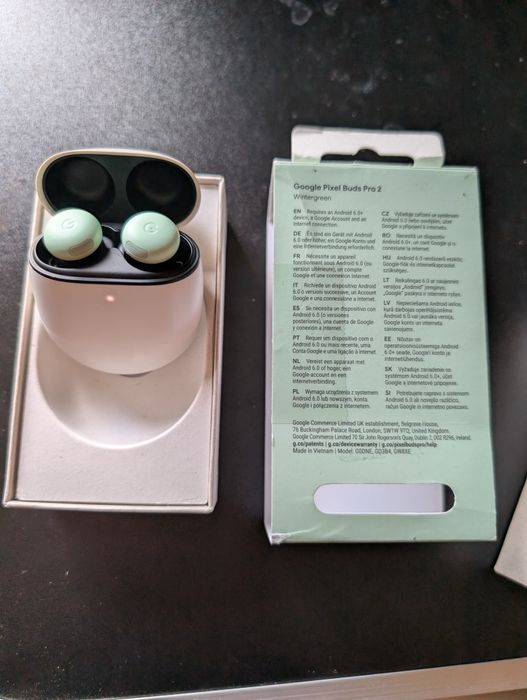 Słuchawki Google Pixel Buds Pro 2 miętowe