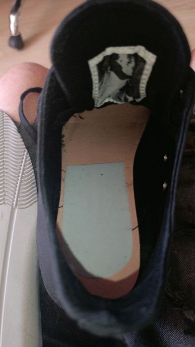 Rick owens full black double bumper ramones low