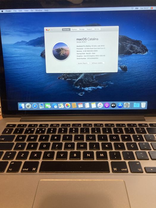 Macbook Pro 13  retina Late 2012
