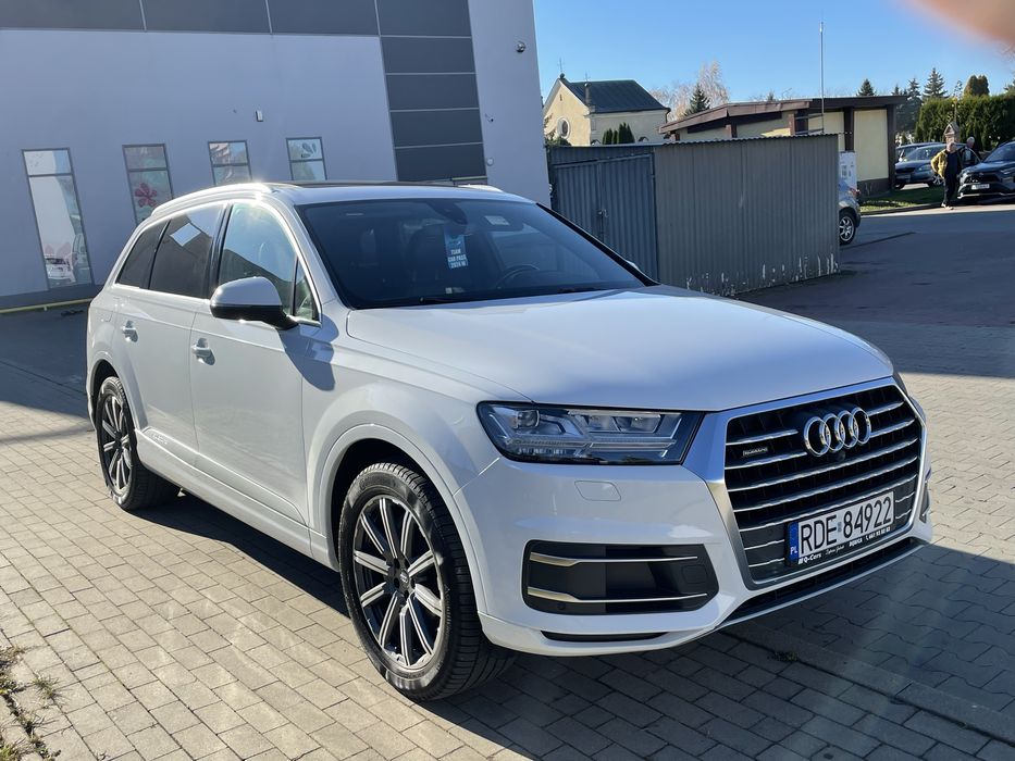 Audi Q7 2.0 TFSI FulLed Virtual 7Osób Biala Perła Zadbana Warto