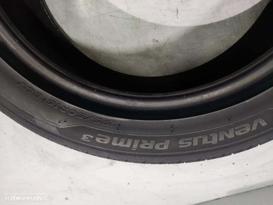 2 pneus semi novos 195-50r16 hankook - oferta da entrega 85 euros