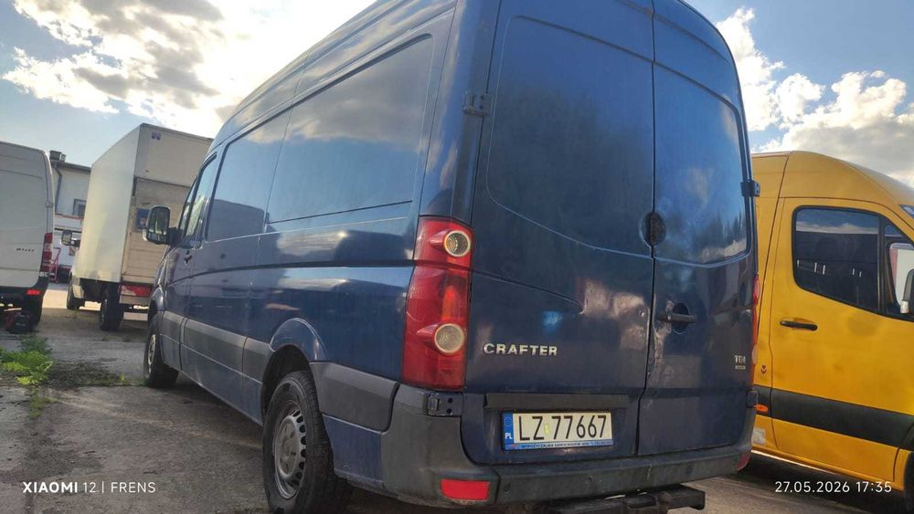 VW Crafter 2009 L2H2 - Uszkodzony silnik