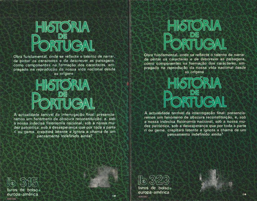 História de Portugal (2 Volumes) - Oliveira Martins