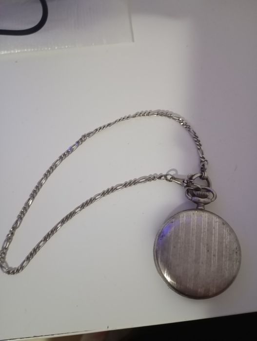 Relógio bolso em prata