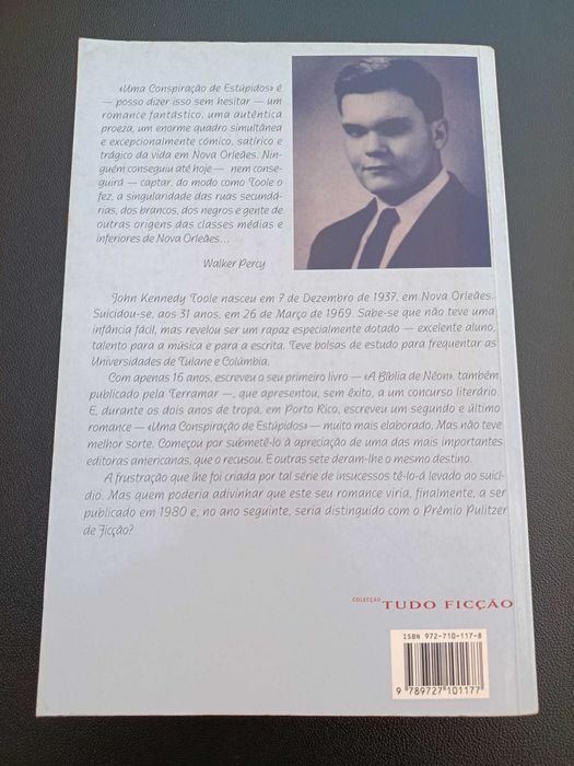 Livro "Uma Conspiração de Estúpidos", John Kennedy Toole