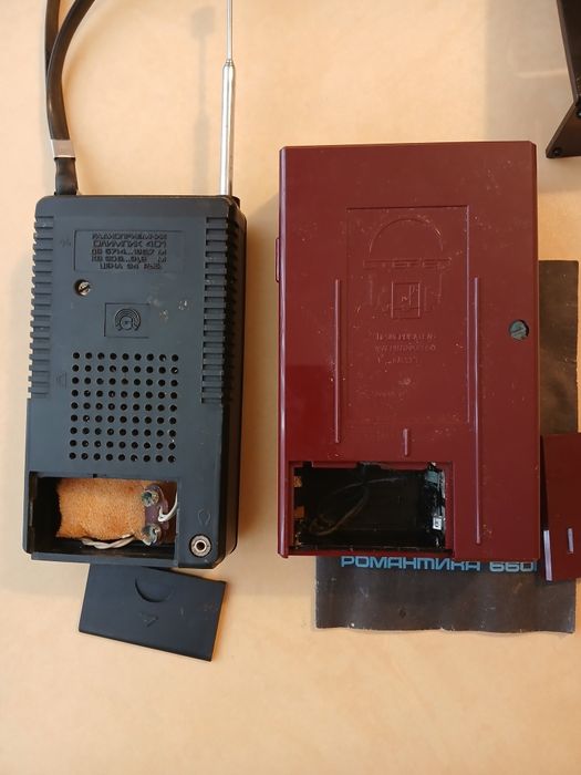 Радио Олимпик - 401, плеер Романтика 6601, Panasonic RQ-2104