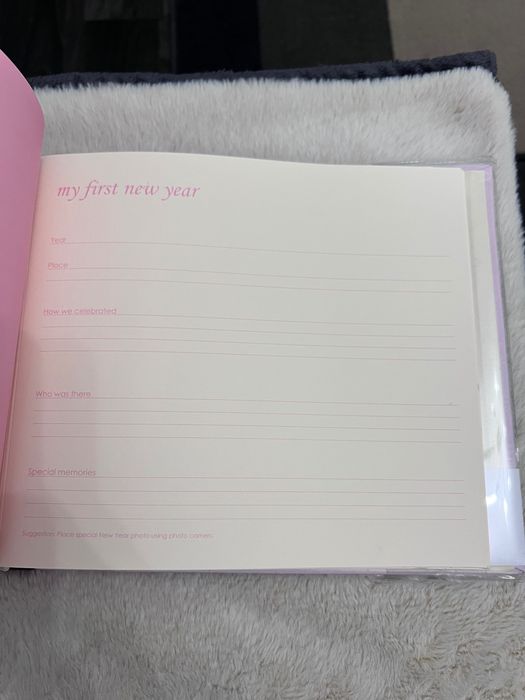 Baby Memory Print Album pamiątka