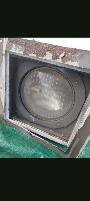 Stara lampa PKP tył wagonu