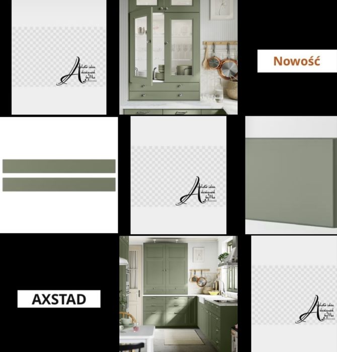 80x10 cm. AXSTAD ikea metod front szuflady obudowy maximera knivshult  Kawiarnia/OGRÓD /Spiżarnia