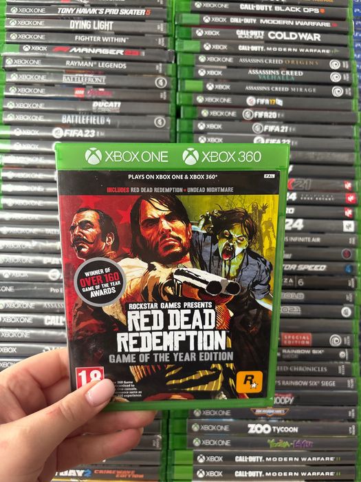 Гра Red Dead Redemption на xbox one/360,диск з грою на хбокс, ліцензія
