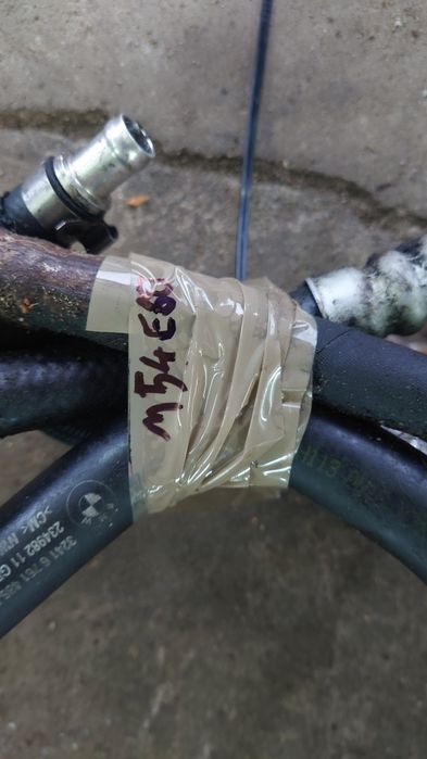 BMW E60 m54 przewody wspomagania