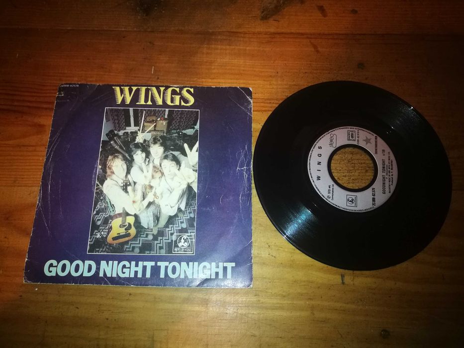 WINGS - Good Night Tonight  SINGLE