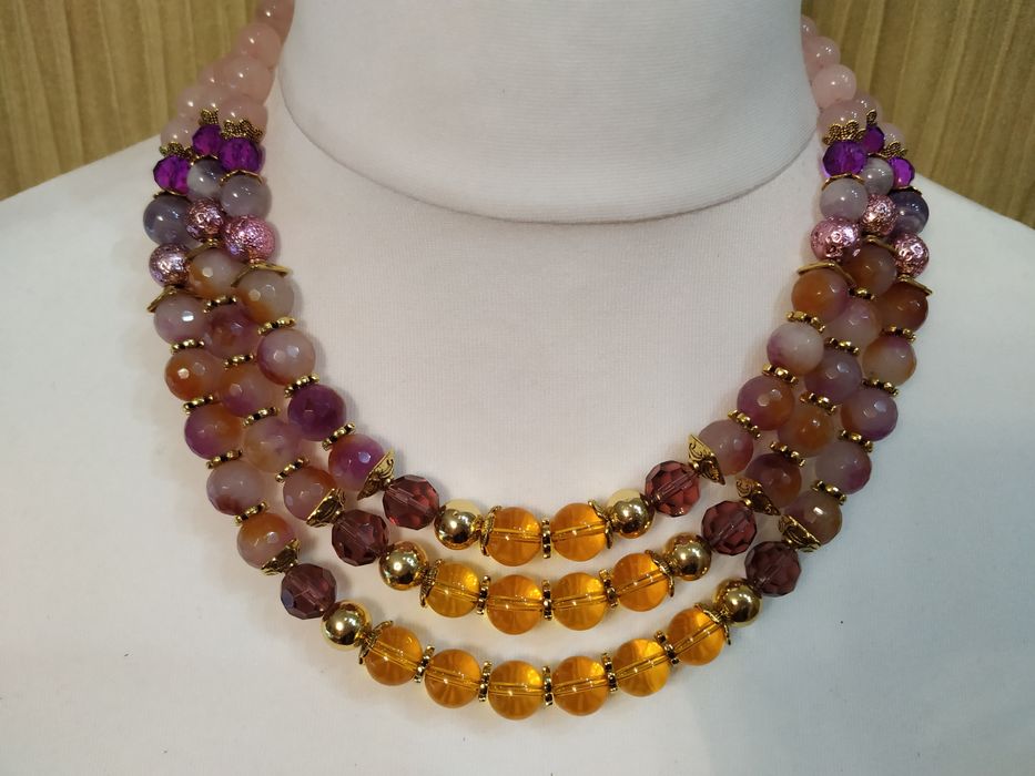 Намисто з міксу каменів