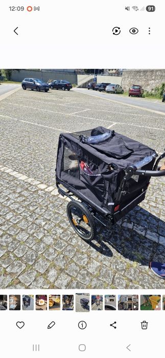 Carro Reboque para cães WOOFRIDER
