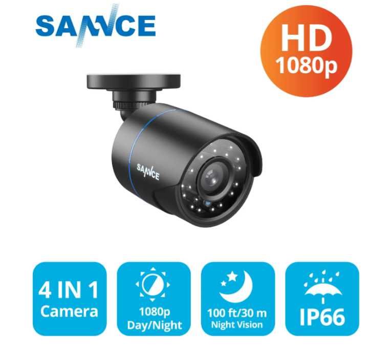 KIT 4 Câmeras Bullet 3000TVL 4IN1 1080P HD CCTV