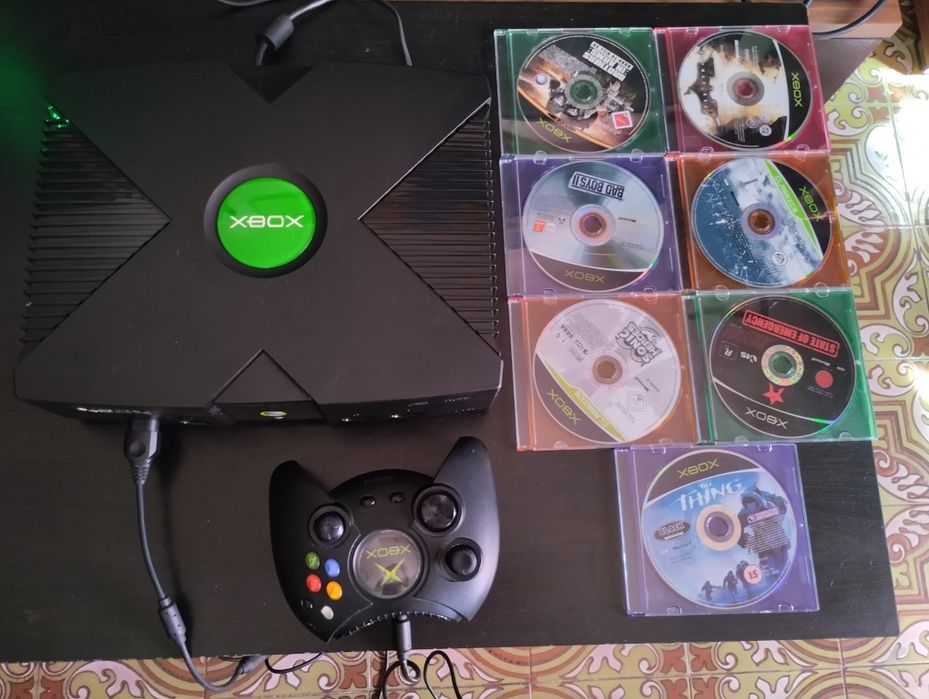 Consola Xbox clássico