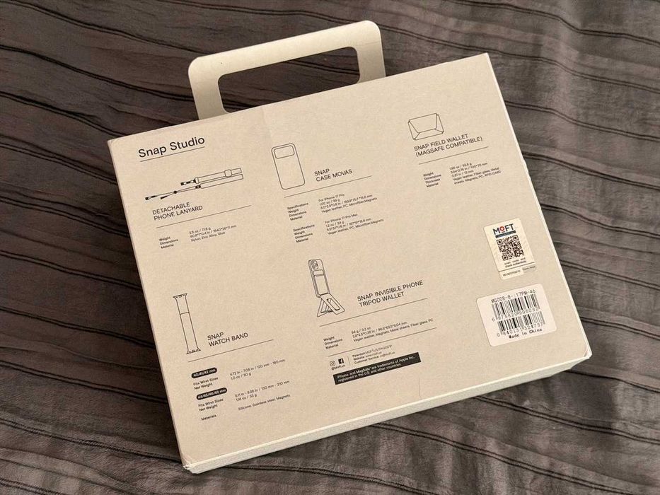 MOFT Snap Studio para iPhone 17 Pro Max e Apple Watch de 44-46-49mm