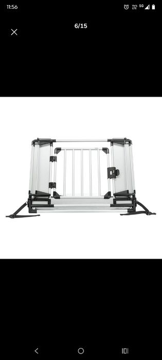 Uniwersalna kratka Trixie do przewożenia psa w bagażniku samochodu