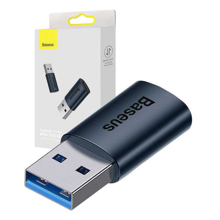 Baseus Ingenuity OTG Przejściówka Adapter USB - USB C USB3.1 Sklep Wwa