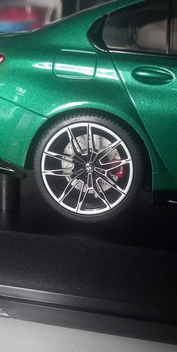 Bmw m3 2020 - green metallic - 1 of 800 pcs minichamps 1:18