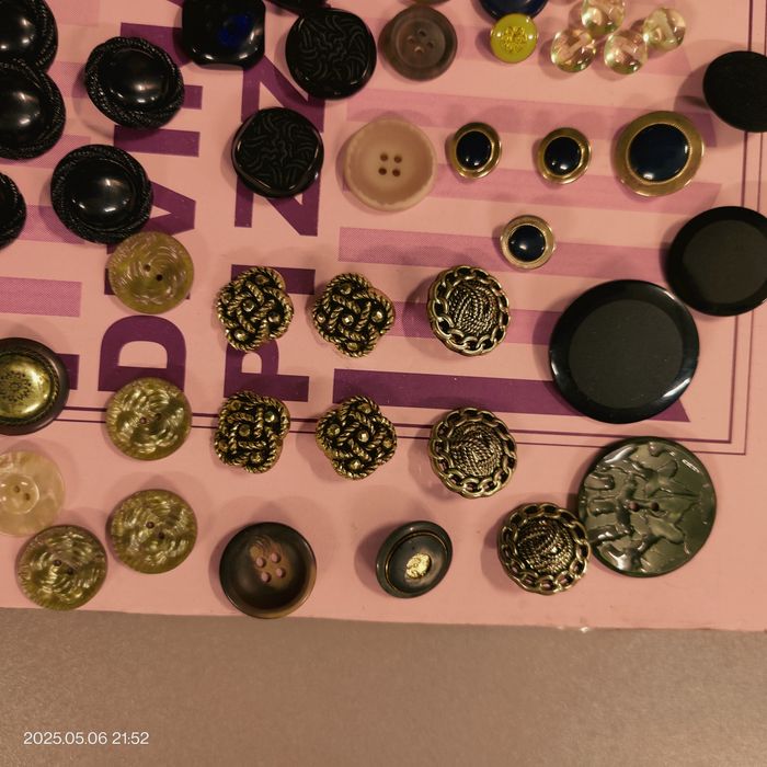 Botões e linhas originais